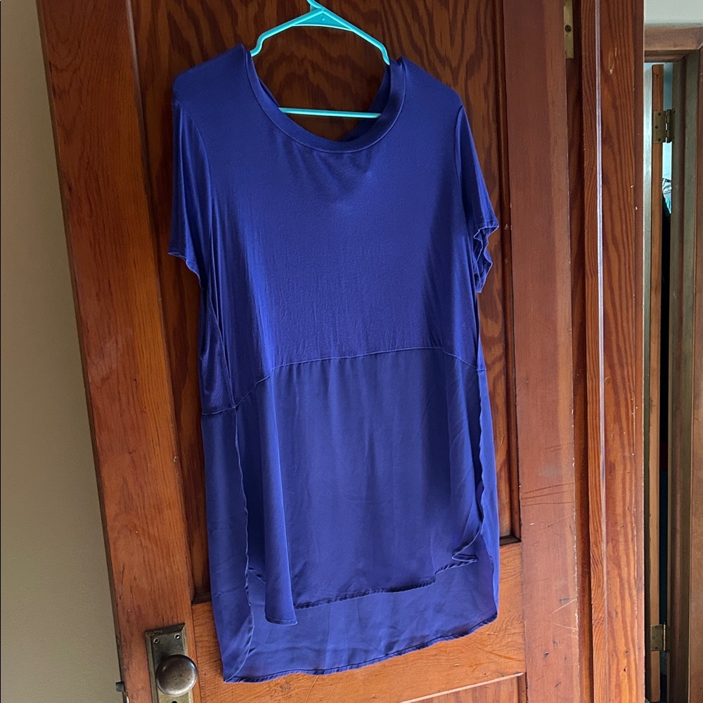 Mossimo Supply Co. Women's Blue Tunic Top